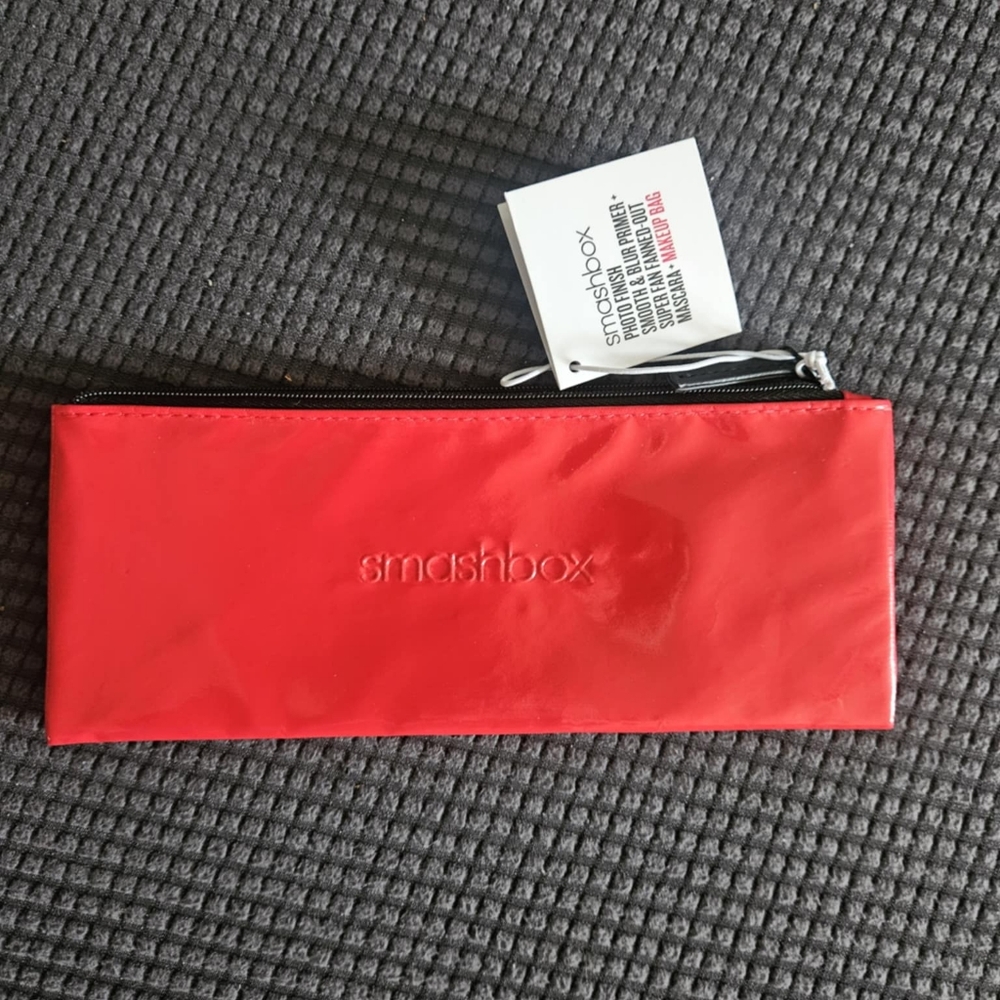 Smashbox Red Makeup Pouch Brush Case